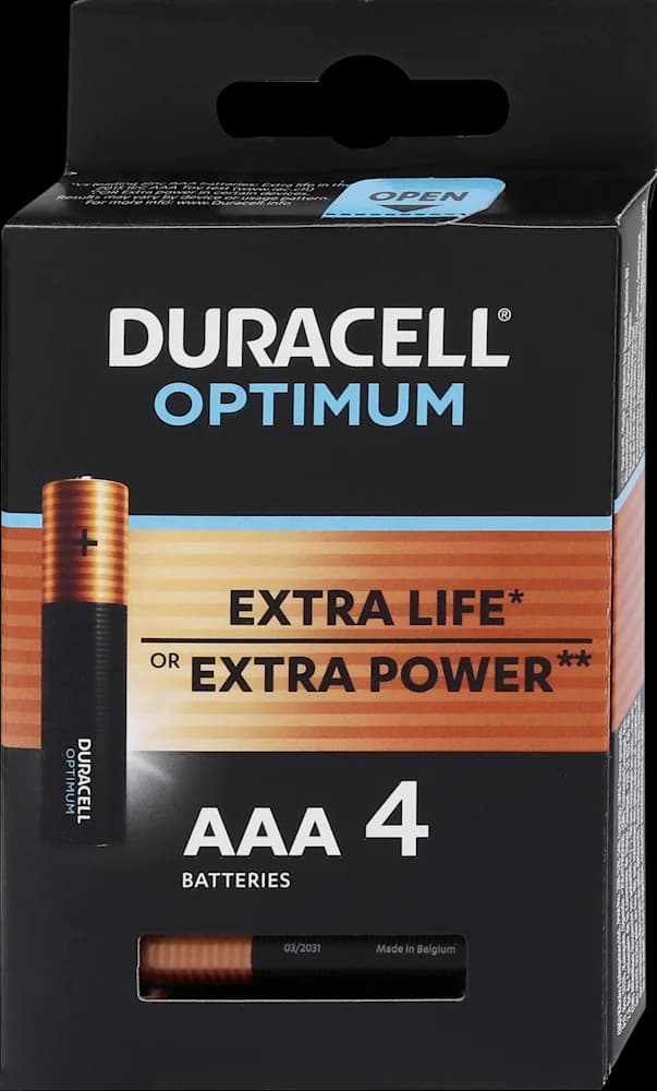 Duracell Optimum AAA