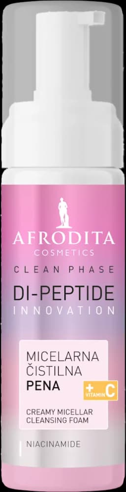 Afrodita Clean Phase Dipeptide Micelarna Pjena za Čišćenje Lica