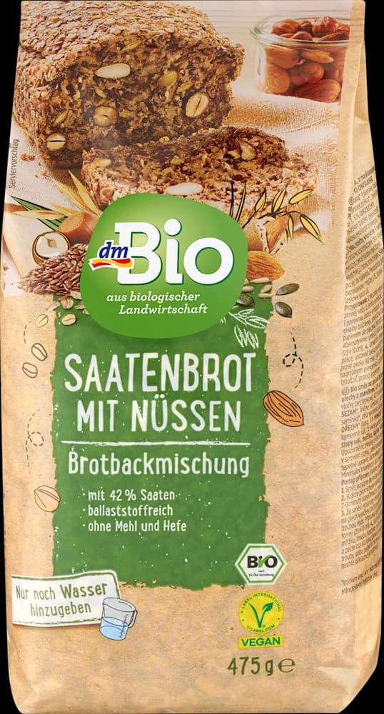 dmBio mješ.za prip.kruha/oraš.pl.,475 g