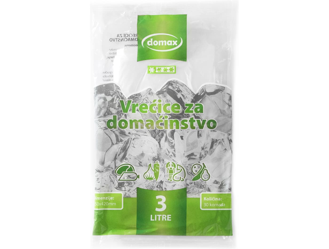 VREĆE ZA DOMAĆINSTVO 3 L DOMAX