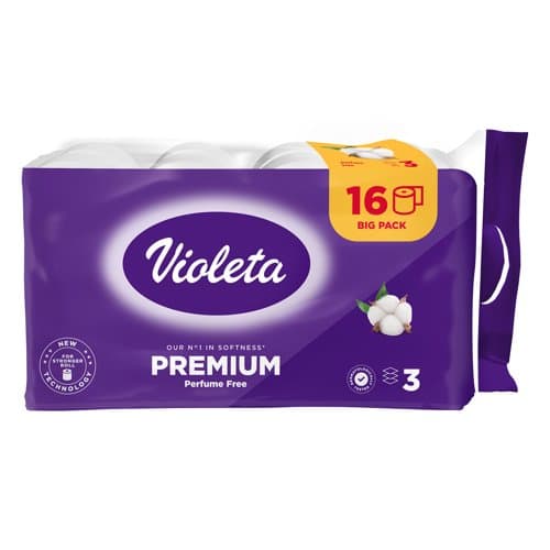 VIOLETA TOAL.PAPIR 16/1 3SL LIMITED ED**