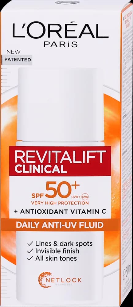 L'Oréal Revitalift Clinical UV Fluid SPF50+