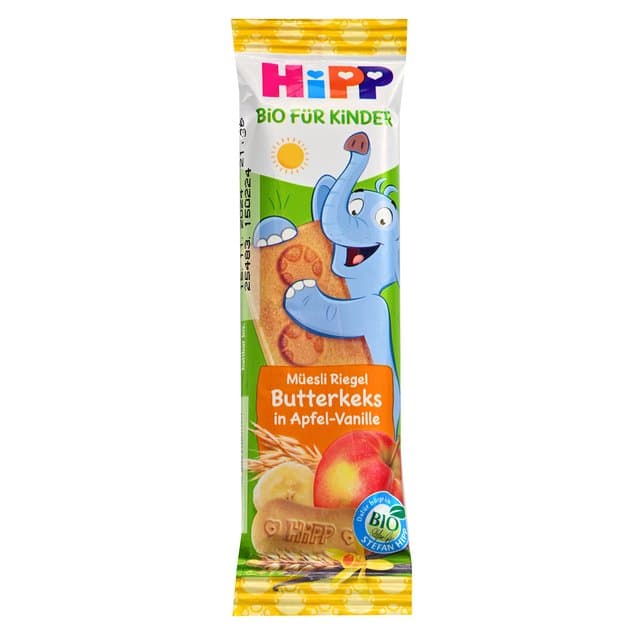 Voćna pločica Hipp Bio Banana, Jabuka i Breskva