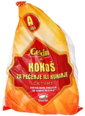Cekin Kokoš Četvrtina Smrznuta