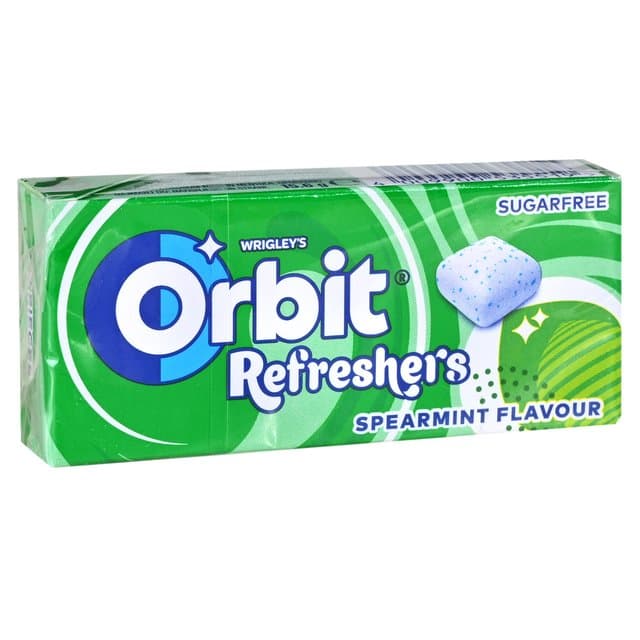 Orbit Refreshers Spearmint Dražeje