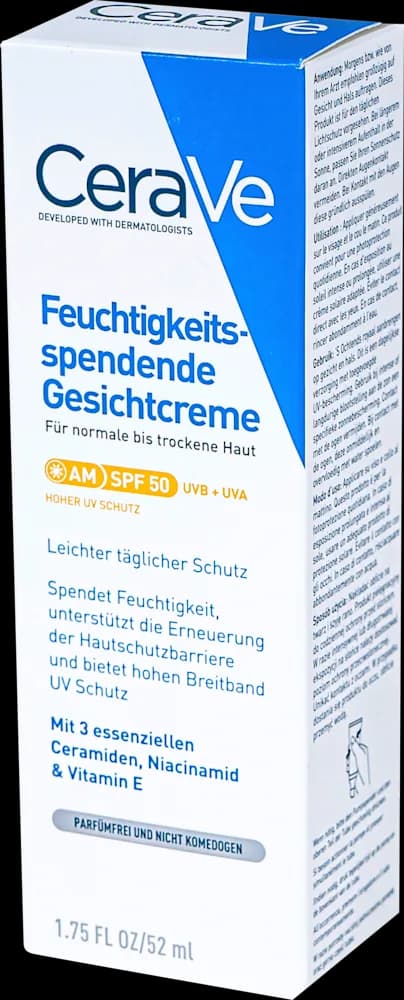 CeraVe hidrat.krema za lice SPF50,52 ml