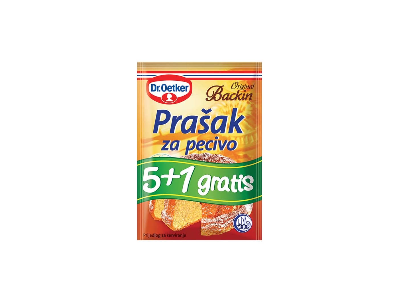 PRAŠ.PECIVO DR.OETK.12 g (5+1)