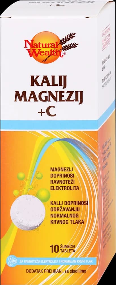 Natural Wealth KalijMg+C šum.tbl.10 kom.