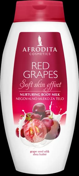 Afrodita Mlijeko za tijelo crveno grožđe