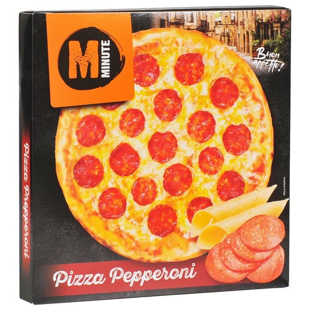 Minute pizza pepperoni