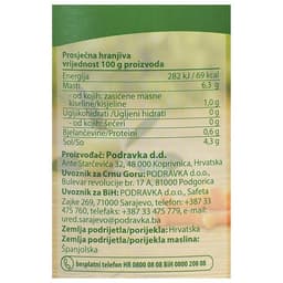 Masline zelene punjene paprikom 680 g