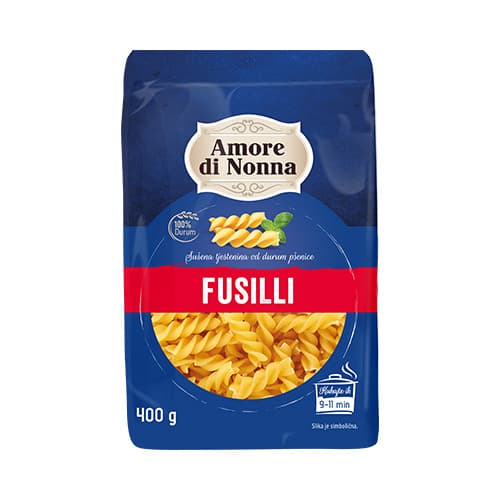 TJ. FUSILLI AMORE DI NONNA 400 g