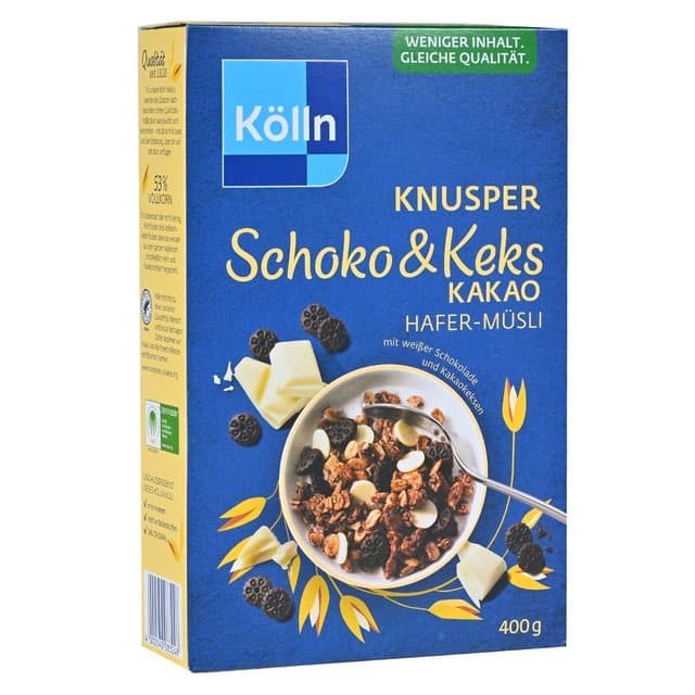 MUESLI GRANOLA BIJ ČOK/KEKS 400g KOL