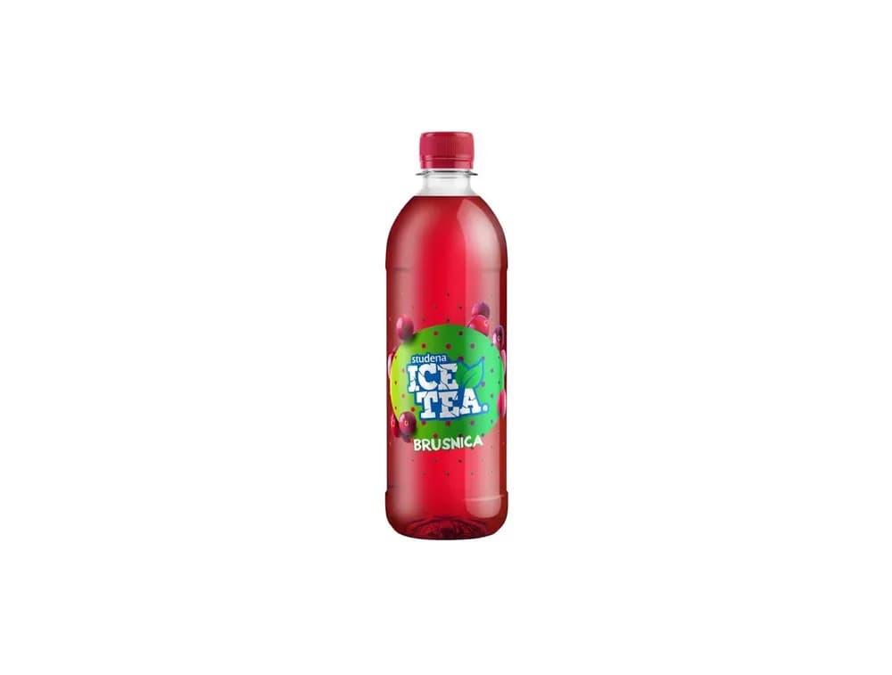Studena ledeni čaj brusnica