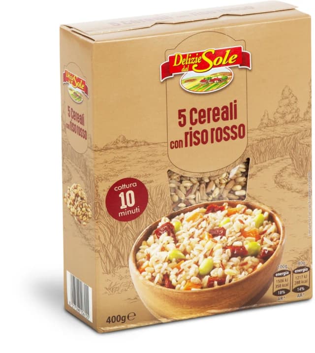 ŽITARICE MIX 5 VRSTA/CRV. RIŽA 400g