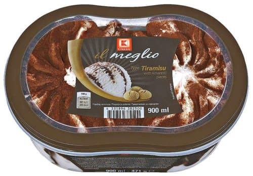 KLC.Sladoled Tiramisu Il Meglio 900ml