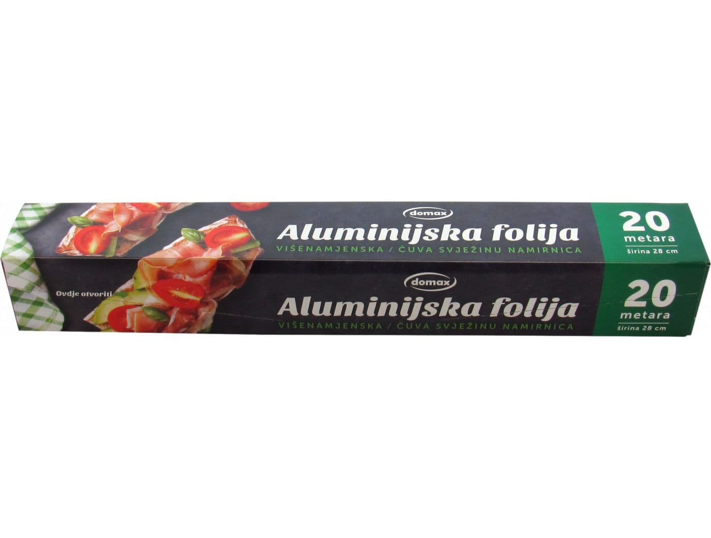 FOLIJA ALUMINIJSKA 20 m DOMAX