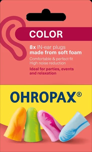 Ohropax čepići za uši Color 8 kom. T