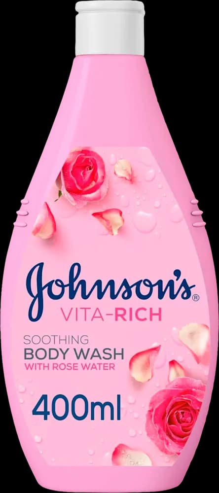 Johnson's gel/tuš Ruža 400 ml