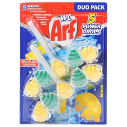 WC osvježivač 5 Drops Lemon 2 × 55 g