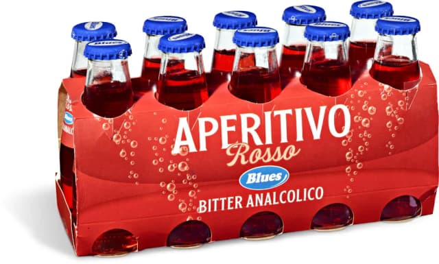 BEZALK.GAZ.APERITIVO ROSSO 10x100ml