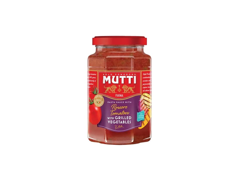 Mutti umak od rajčice i grill povrća