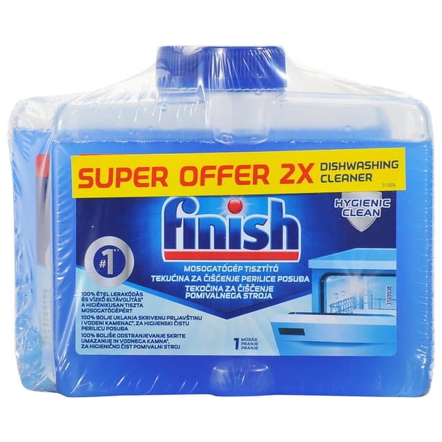 Sredstvo za čišćenje perilice posuđa Finish Duo Pack