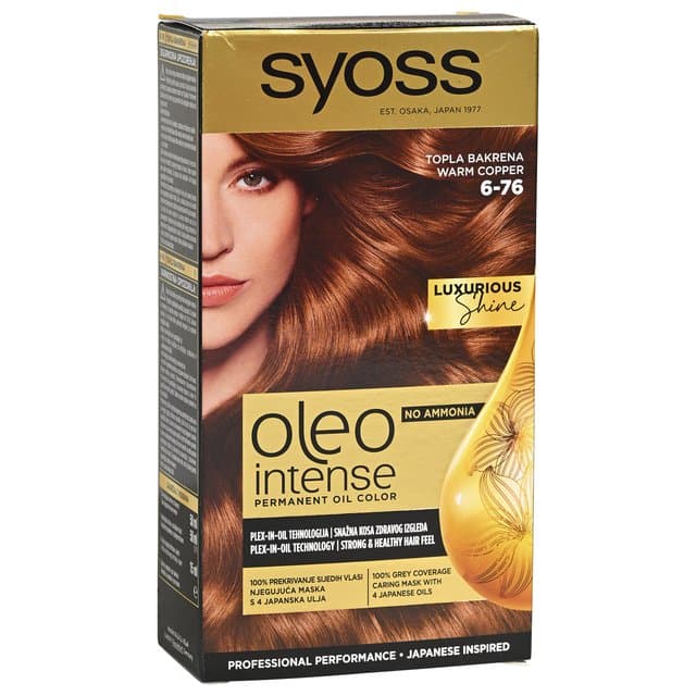 Syoss Oleo boja za kosu 6-76 topla bakrena