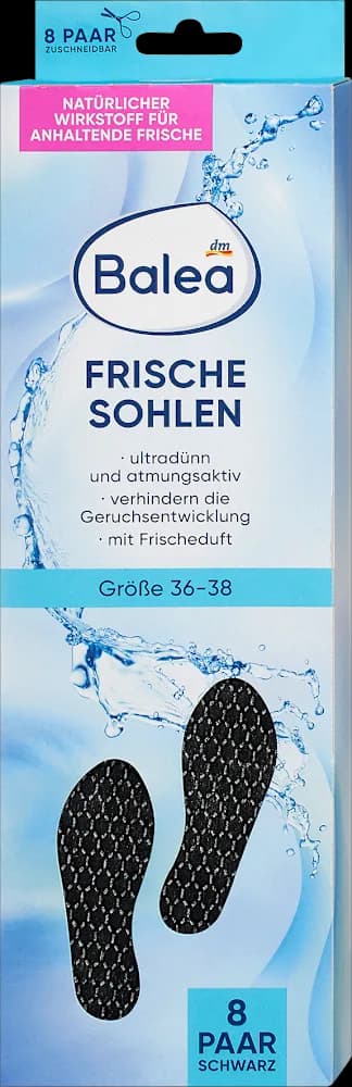 Balea osvjež. ulošcicrni 36/38 8 pari