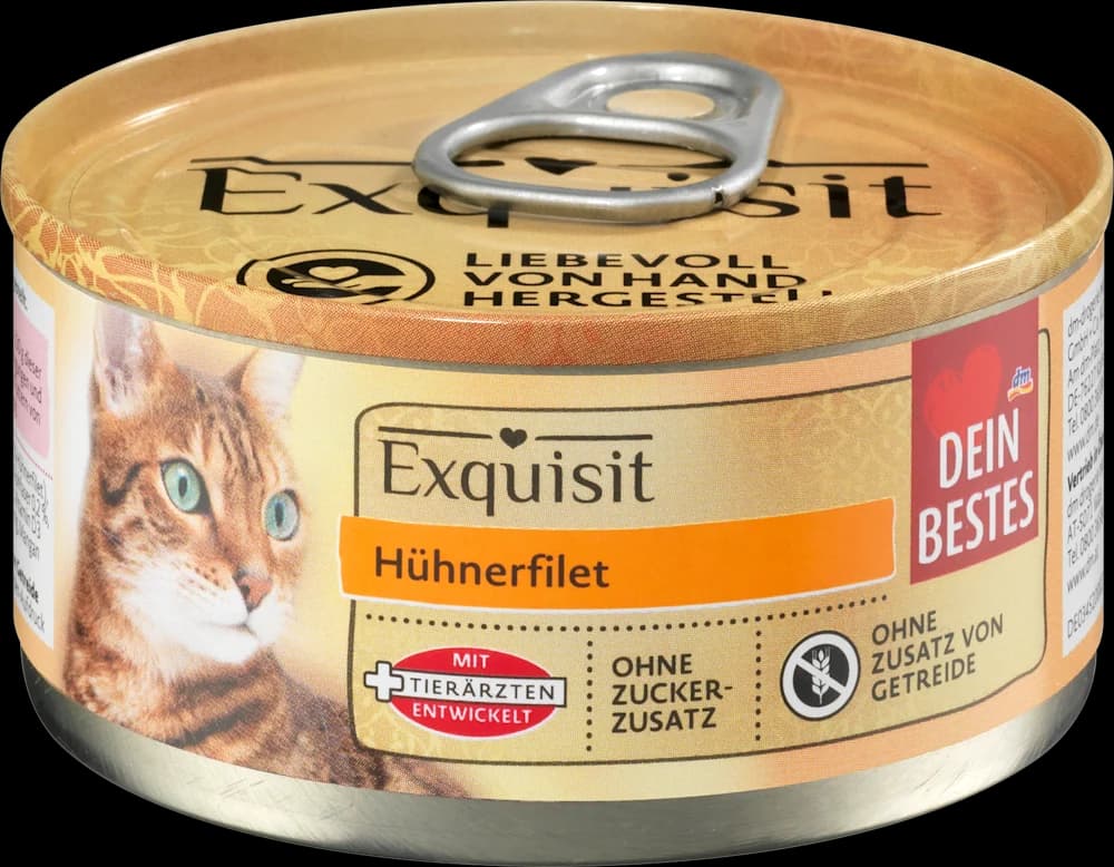 Dein Bestes Exquisit pileti za mačke, 70g