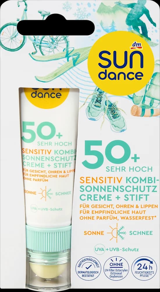 SUNDANCE komb.krema ZF50+ 20 ml+stik 3 g