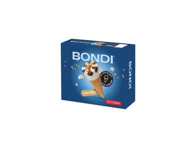 SLADOLED KORNET VANILIJA BONDI