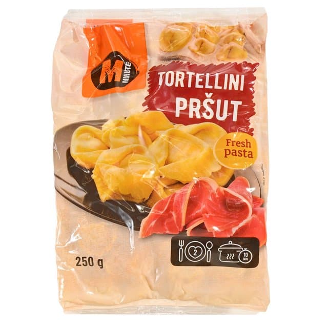 TORTELINI S PRŠUTOM 250g MINUTE