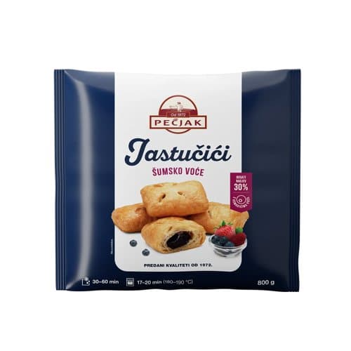 Pečjak Jastučić šumsko voće 800g