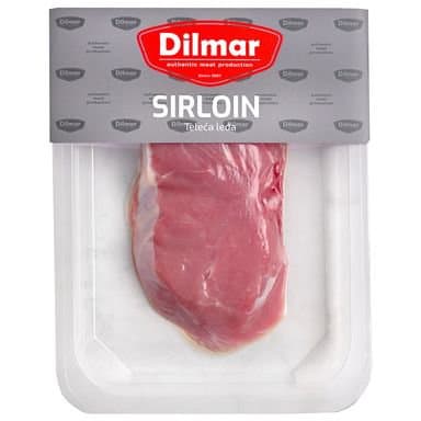 TELEĆI SIRLOIN STEAK 200 g SKIN