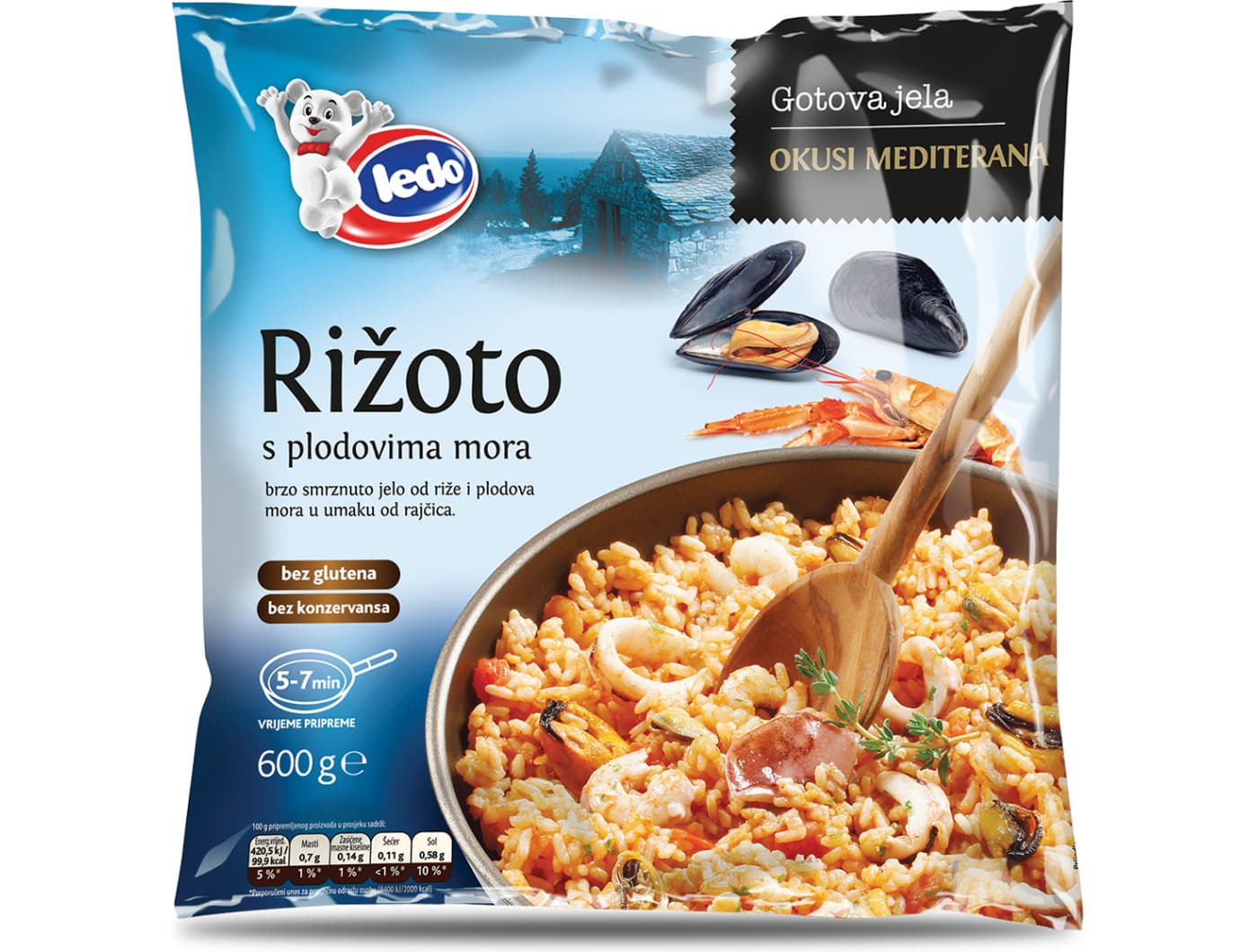 Rižoto s plodovima mora