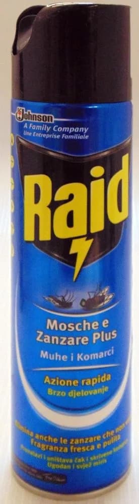 Raid Sprej protiv muha i komaraca 400 ml