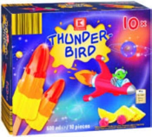 K CLASSIC Sladoled na štapiću Thunderbird
