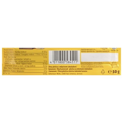 ŠTAPIĆI BIG CORNY BANANA 50 g ATLAN