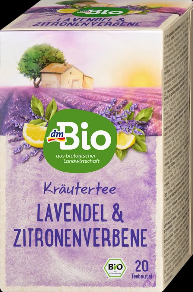 dmBio čaj lavan. i verbena, 20x2 g, 40 g