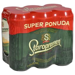 Pivo 6 × 500 ml