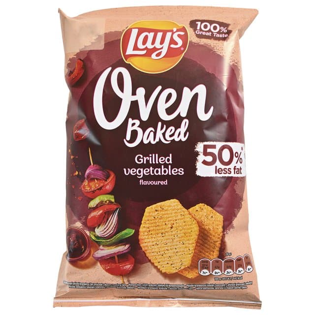 Čips Lay's Oven Baked Grill Povrće