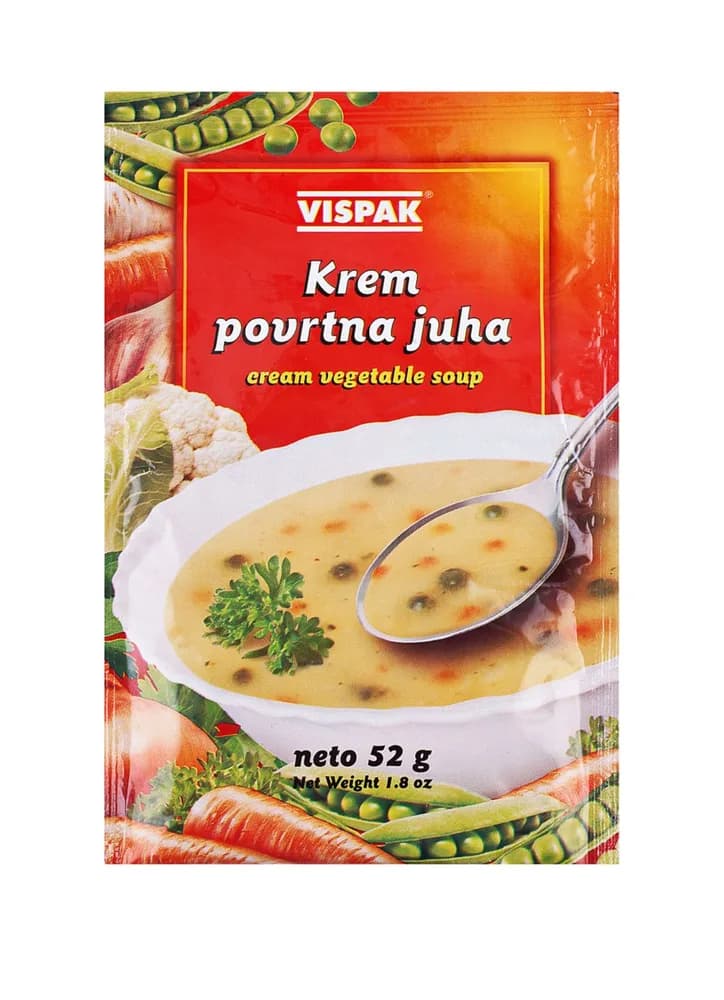 Juha krem povrtna