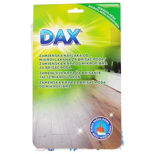 BRISAČ PODA MIKROFIBRA ZAMJ KRPA DAX