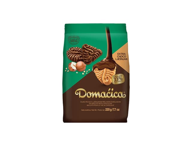 Domaćica keks extra choco lješnjak