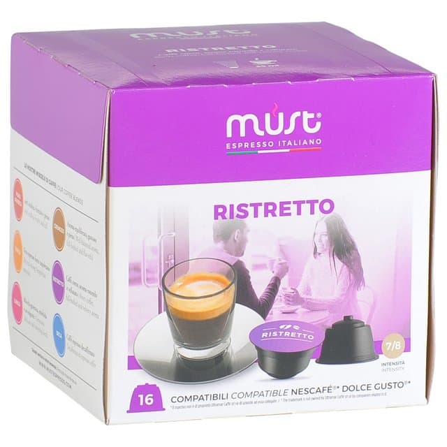 KAVA MUST RISTRETTO DG 16/1 112g