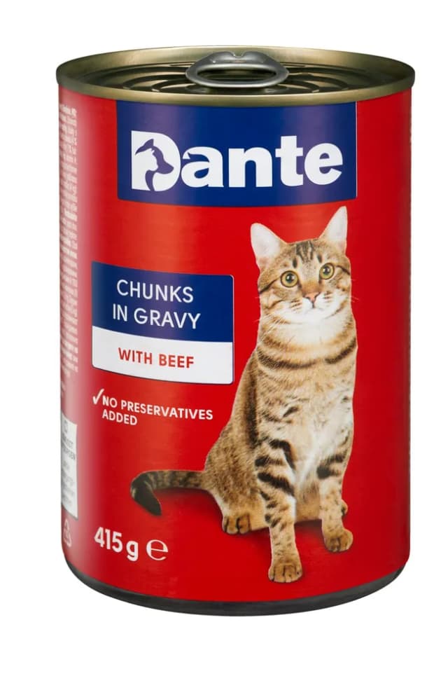 Dante Hrana za mačke goved.u umaku 415g