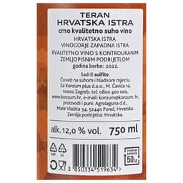 VINO TERAN TERRA VINEA 0.75L