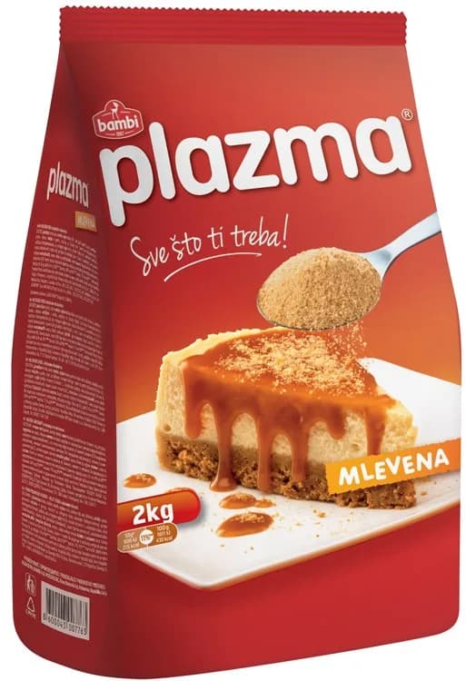 2KG PLAZMA MLJEVENI KEKS