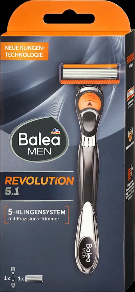 Balea MEN brijač Revolution 5.1, 1 kom.